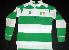 selecção da Irlanda - camisola de Rugby
